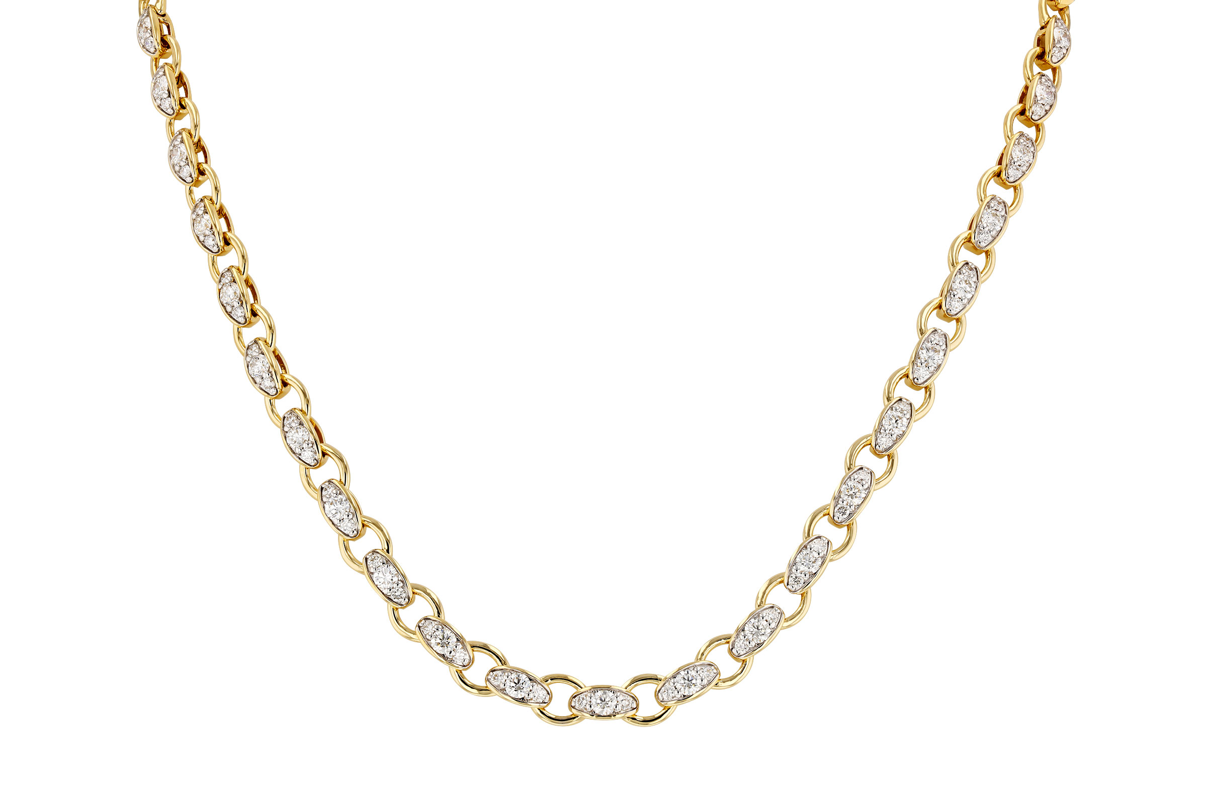 M303-29467: NECKLACE 3.18 TW (17.25")